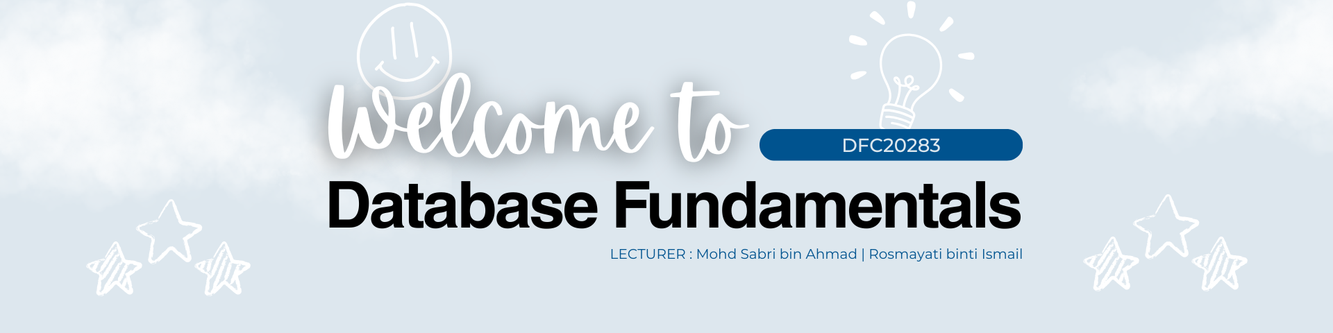 DFC20283 DATABASE FUNDAMENTALS