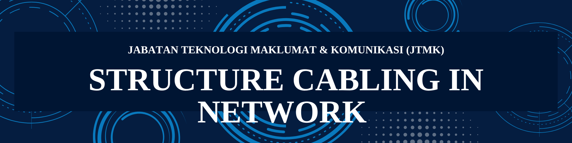 DFN40553 STRUCTURED CABLING IN NETWORK